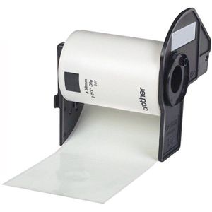 1 Rolls DK-11207 58mm gestanst Thermisch Papier Compatibel voor Brother Label Printer Wit Papier DK11207 DK Papier 207 voor QL-500