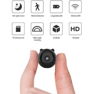 Mini Draadloze Ip Camera Espia Kamera Action Smart Micro Wifi Camaras Secret Kleine Body Camcorder Thuis Cctv Surveillance Cam