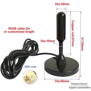 High Gain 40dbi Outdoor auto radio aerail 4g lte gsm indoor lange range 2.4g wifi marine antenne 1 stuks