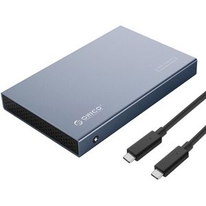 Orico 2.5 ''Type-C Hdd Case Aluminium USB3.1 Gen2 Harde Schijf Behuizing Ondersteuning 7 Mm & 9.5mm Met 50 Cm C Tot C Kabel