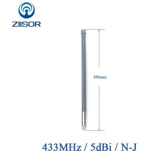 433Mhz Lora Antenne Outdoor 433M Omni Antenne Lange Afstand Dtu Repeater Module Gateway Antena Waterdichte N Mannelijke TX433-BLG-48