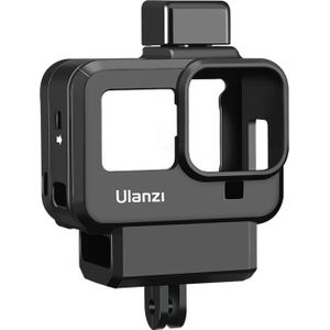 Ulanzi G8-9 Plastic Vlog Case Voor Gopro 8 Cold Shoe Mount 52 Mm Filter Adapter Ring Batterij Mic Adapter Voor gopro 8 Vlog