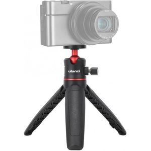 Ulanzi MT-08 Opvouwbare Mini Statief Mount Uitschuifbaar Desktop Handheld Vlog Selfie Stok Statief Hand Grip Voor Live Video Opname