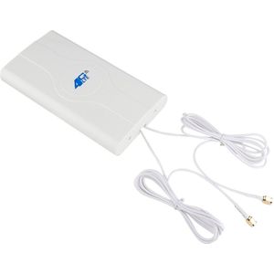 88dBI 4G Lte Antenne Mobiele Antenne Booster Signaalversterker Mimo Panel Antenne 2 * Sma-Male/TS9/CRC9 Connector Met 2M Kabel