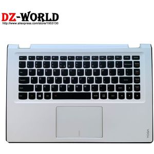 Palmrest Hoofdletters Met Ons Engels Backlit Toetsenbord Touchpad Voor Lenovo Yoga 3 14 Yoga 3-1470 Yoga 700-14ISK C Cover 5CB0K61129