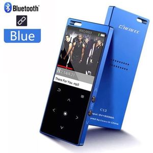 MP3 Speler Aankomst Metalen Touch Button HIFI Bluetooth Muziekspeler Ingebouwde Luidspreker 8 GB/16 GB/32 GB/40 GB Lossless Sound met FM