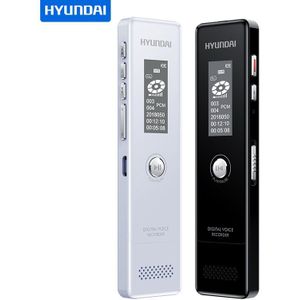 Hyundai K603 Professionele Dictafoon Encryptie Mini Covert Digitale Voice-Activated Recorder Pcm Variabele Snelheid Spelen MP3 Speler