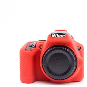 Zachte Siliconen Rubber Camera Tas Voor Nikon D3400 D3500 Beschermende Body Cover Skin Shell Draagbare