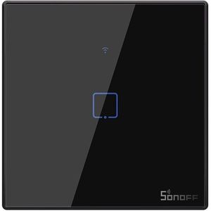Sonoff Tx T2/T3 Eu/Us Smart Wifi Rf 433/App/Touch Control Muur Lichtschakelaar 1 /2 /3 Gang Type Muur Touch Switch Smart Home