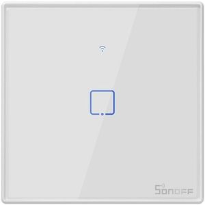 Sonoff Tx T2/T3 Eu/Us Smart Wifi Rf 433/App/Touch Control Muur Lichtschakelaar 1 /2 /3 Gang Type Muur Touch Switch Smart Home