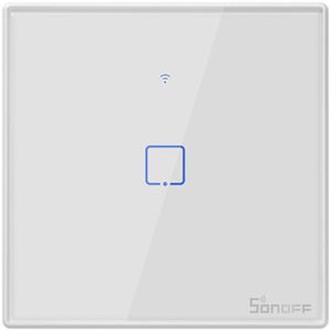 Sonoff Tx T2/T3 Eu/Us Smart Wifi Rf 433/App/Touch Control Muur Lichtschakelaar 1 /2 /3 Gang Type Muur Touch Switch Smart Home