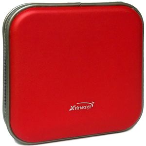 Een Ausuky Draagbare Envelop 40 Disc Capaciteit DVD CD Case Plastic voor Auto Media Opslag CD Tas-39