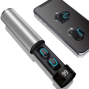 Q67 TWS Draadloze Oordopjes 3D Stereo Mini Bluetooth Oortelefoon 5.0 Met Dual Mic Sport Waterdichte Koptelefoon met/zonder Doos