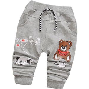 Daivsxicai Broek Jongens Katoen Mode Casual Leuke Cartoon Beer Broek Baby Match Pasgeboren Broek Voor Kinderen 7-24 Maand