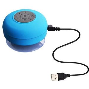 Mini Wireless Bluetooth Speaker Handsfree Waterdicht Auto Badkamer Office Strand Stereo Subwoofer Muziek Luidspreker Met Zuignap