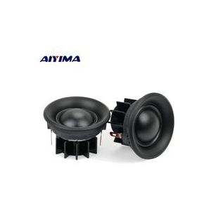 AIYIMA 2 stks 10 w 1.5 Inch Tweeters Luidsprekers Treble Mini Draagbare Zijde Film Luidsprekers 4 Ohm 6 Ohm 8Ohm 40mm