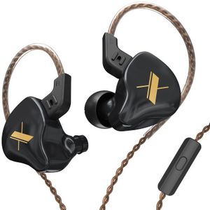 Kz Edx Oortelefoon 1 Dynamic Hifi Bass Oordopjes In Ear Monitor Hoofdtelefoon Sport Noise Cancelling Headset !