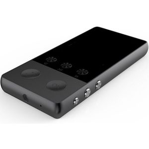 A5 Plus Bluetooth Mp3 Speler Mp4 Walkman Student Kan Insert Card Ultra-Dunne MP3-Black