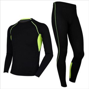 Zealtoo mannen Compressie Strakke Fit Fietsen Base Layer MTB Fiets Shirt Lange Mouw ondergoed Sport Kleding Sportkleding