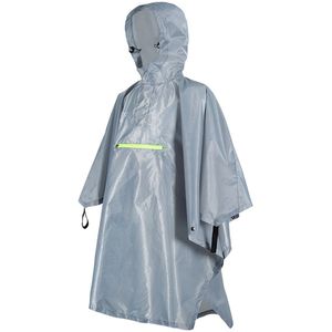 Mannen Vrouwen Fiets Regenjas Waterdichte Regenkleding Met Reflector Regendicht Poncho Met Reflecterende Strip Fietsen Accessoires