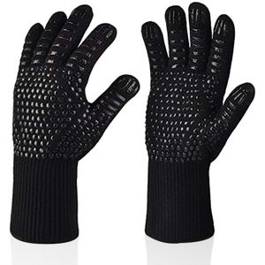 Walfos Extreme Hittebestendige Bbq Handschoenen Grill Handschoenen Koken Glove Oven Mitt Voor Keuken Bakken Tools