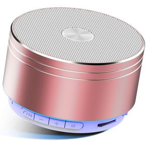 Draadloze Bluetooth Speaker Mobiele Overgewicht Subwoofer Mini Kleine Geluid Grote Volume Computer Auto Draagbare Tips Voice Broadcaste
