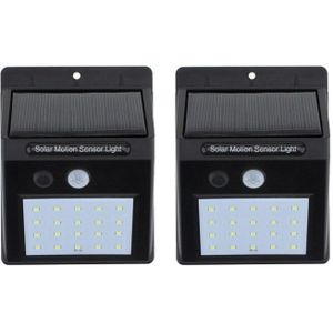 1-8 stuks 20LEDs Solar Power Light Motion Sensor Muur Verlichting Outdoor Tuin Decoratie Hek Trap Pathway Yard waterdicht Lichten