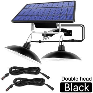 Dubbele Hoofd Outdoor Solar Hanglamp Met Afstandsbediening-Gecontroleerde Multifunctionele Outdoor Solar Lamp Voor Tuin Verlichting