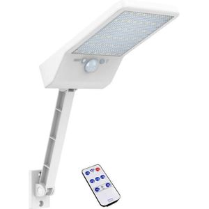 48 Led Solar Light Pir Motion Sensor Wandlamp Outdoor Power Straat Licht IP65 Waterdichte Afstandsbediening Solar Lamp Voor tuin