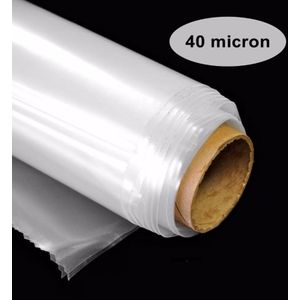 Dikte 40 Micron Kas Clear Plastic Film Polyethyleen Die
