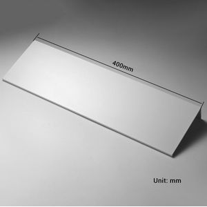 Wit 300-500Mm Aluminium Wandmontage Soort Enkele Tier Multipurpose Badkamer Keuken Douche Toilet Accessoires Planken Rack