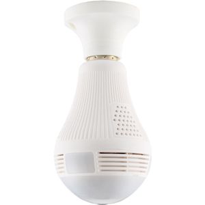 AOUERTK LED Licht 960P WiFi CCTV Fisheye Bulb Lamp IP Camera 360 Graden Draadloze Panoramisch Dag en Nacht Thuis security Camera