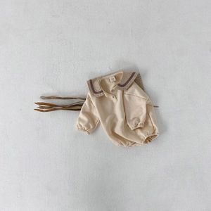 Milancel Baby Bodysuit Sailor Kraag Peuter Jongens Kleding Baby Meisjes Een Stuk