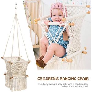 Baby Opknoping Schommel Hangmat Stoel Voor Baby Peuter Woondecoratie Lager 130Kg