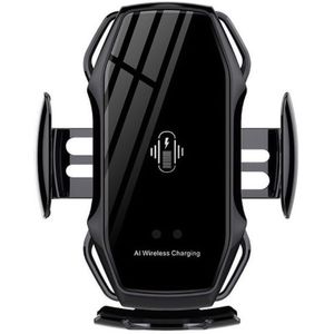 Automatische Spannen 10 W Qi Draadloze Autolader Voor Samsung S20 S10 Draadloze Inductieve Opladen Voor Iphone 11 Xr Xs houder In Auto
