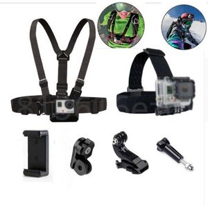 Head Strap Mount Borst Riem Voor GoPro Hero 7 6 5 4 Xiaomi Yi 4 K Sony Action Cam Accessoires harnas Riem Voor Mobiele Telefoon Houder