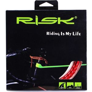 RISICO Fiets Remkabel Set Derailleur Shift Behuizing Aluminium Links MTB Racefiets Rem Behuizing Verschuiven Draden Lijn