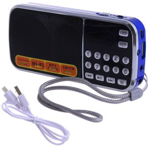 Mini LCD Ontvanger Digitale FM AM Radio Speaker USB Micro SD TF Card Mp3 Speler