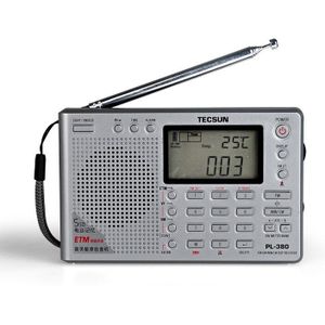 Tecsun PL-380 PL380 Radio Digitale Pll Draagbare Radio Fm Stereo/Lw/Sw/Mw Dsp Ontvanger Radio