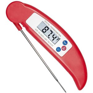 Digitale Voedsel Thermometer Lcd Bbq Vouwen Sonde Temp Catering Koken Pocket # Ghsw