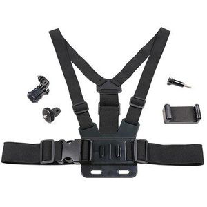 Head Strap Mount Borst Riem Voor GoPro Hero 7 6 5 4 Xiaomi Yi 4 K Sony Action Cam Accessoires harnas Riem Voor Mobiele Telefoon Houder