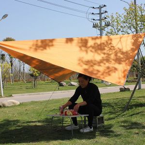 Anti Uv Strand Tent Schaduw Waterdichte Zon Onderdak Oxford Camping Hangmat Regen Vliegen Camping Zonnescherm Luifel Luifel Pergola