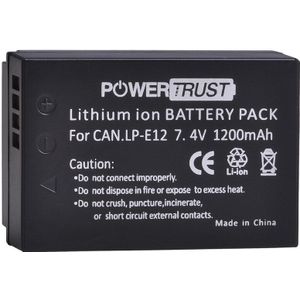 LP-E12 Lp E12 LPE12 1200Mah Camera Batterijen Voor Canon SX70 Hs Rebel SL1 EOS-M Eos M2 Eos M10 Eos m50 Eos M100 Eos M200 Batterij
