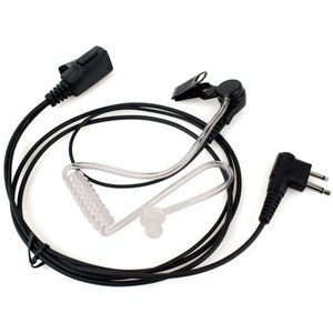 Covert Akoestische Buis Oortelefoon PTT MICROFOON voor Kenwood TK2107 TK3107 BAOFENG UV-5R 888 s Motorola T6200