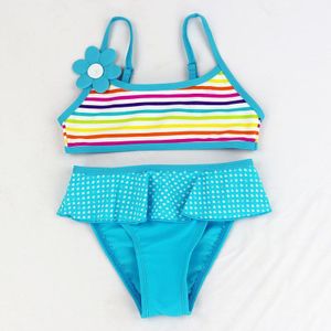 Ms. shang Print Meisje Badpak Kinderen kinderen Badmode Bayby Meisje Zwemmen Pak Kids Kind Badpakken Bikini Swim Wear