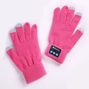 Bluetooth Handschoenen, Draadloze Bluetooth Handschoenen, Winter Handschoenen Touchscreen met Ingebouwde Stereo Speakers, Verwijderbare Hoofdtelefoon