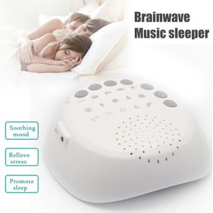 Getimede Brain Ontspanning Slapen Helper Muziek Sleeper Witte Ruis Geluid Therapie Machine 15-geluid Slaap Reductie Snurken Apparaat