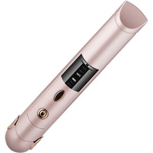 Stijltang Draagbare Draadloze Stijltang Voor Reizen Mini Usb Oplaadbare Flat Iron Met Keramische Platen