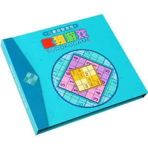 Magnetische Houten Sudoku Spel Boek Voorschoolse Vroeg Leren Kids Educatief Math Speelgoed Puzzel Sudoku Spel