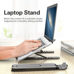 Draagbare Ergonomisch Verstelbare Opvouwbare Laptop Stand Voor Macbook Pro Air Ipad Pro Dell Hp Tablet Stand Beugel Houder Notebook